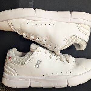 On The Rogers. White Sneakers